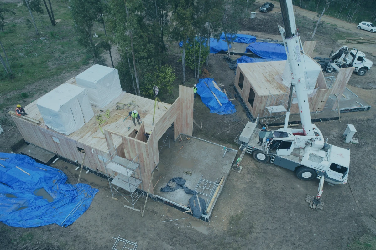 Solução construtiva off-site